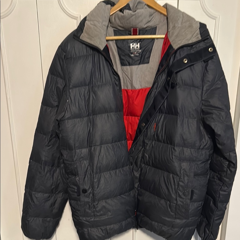 Helly Hansen down filled jacket Charcoal Outerwear